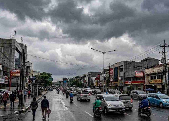 Prakiraan Cuaca Sumsel Hari Ini, Hampir Semua Daerah Berawan, Pagar Alam Diliputi Udara Kabur