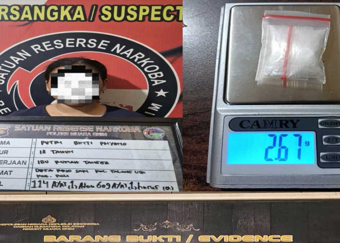 Dalam Sehari, Satresnarkoba Polres Muara Enim Ringkus 4 Tersangka dan Bongkar 3 Kasus Narkotika Sekaligus
