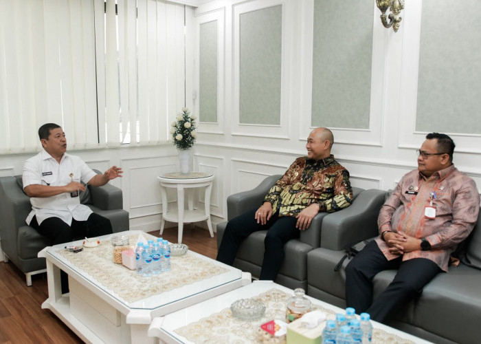 Wali Kota Lubuk Linggau H Rachmat Hidayat Audiensi ke Kemenhan RI