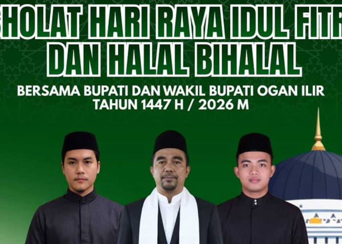 Bupati dan Wabup Ogan Ilir Dijadwalkan Salat Ied 1447 H di Masjid Agung An-Nur Tanjung Senai