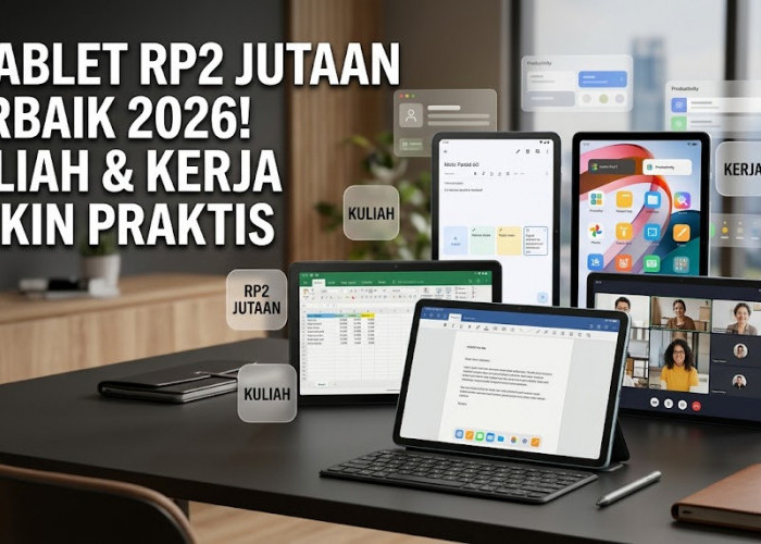 Budget Pas-pasan Tapi Butuh Buat Kuliah dan Kerja? Ini 5 Rekomendasi Tablet 2 Jutaan Terbaik