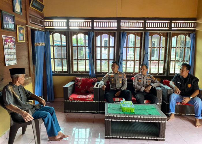 Perkuat Kemitraan Polisi dan Masyarakat, Kapolsek Batanghari Leko Temui Tokoh Adat