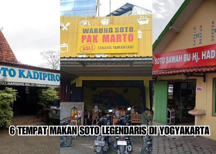 Sudah Berdiri Sejak 1921, Ini 6 Tempat Makan Soto Legendaris di Yogyakarta, Rasanya Tak Pernah Berubah!