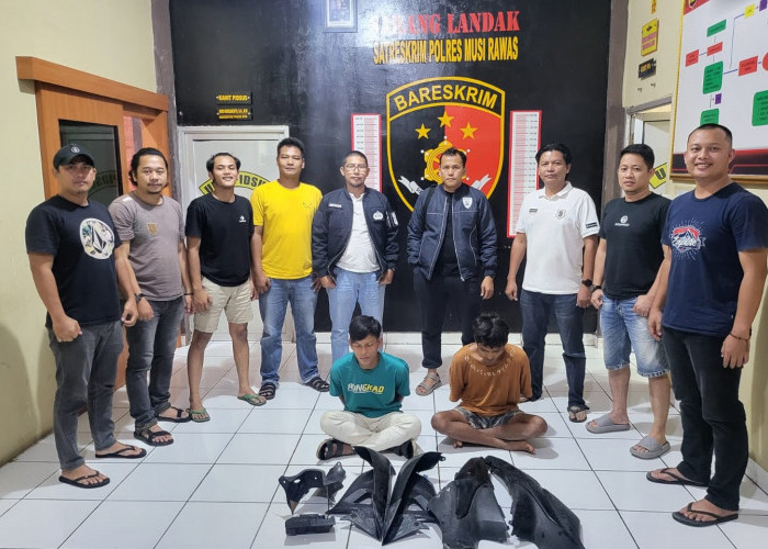 Polisi Tangkap Spesialis Pencuri Motor di Musi Rawas