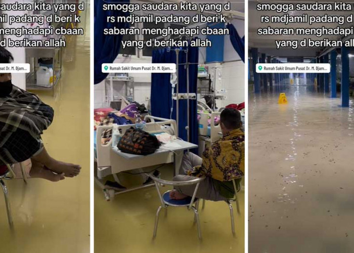 Banjir Besar di Padang, Nasib Para Pasien Rumah Sakit M. Djamil Mencemaskan