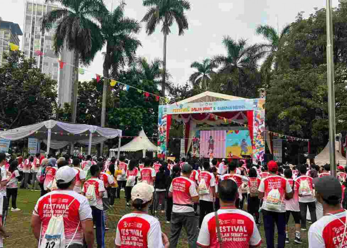 Gelar Festival Jalan Sehat dan Sarapan Bergizi, Kemendikbudristek: Ciptakan Sekolah Sehat