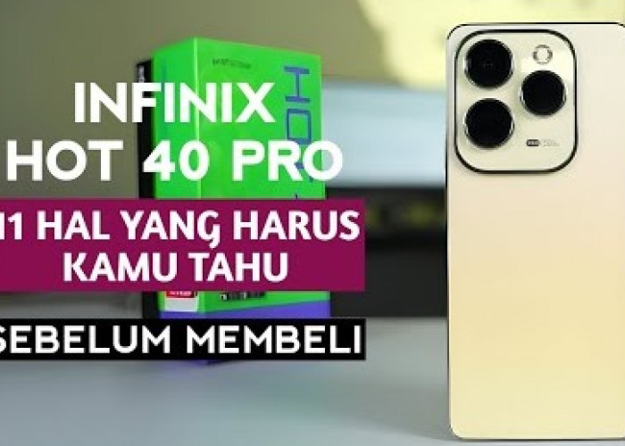 Plus Minus Hp Gaming 2 Jutaan Infinix Hot 40 Pro, Cek Spesifikasinya 