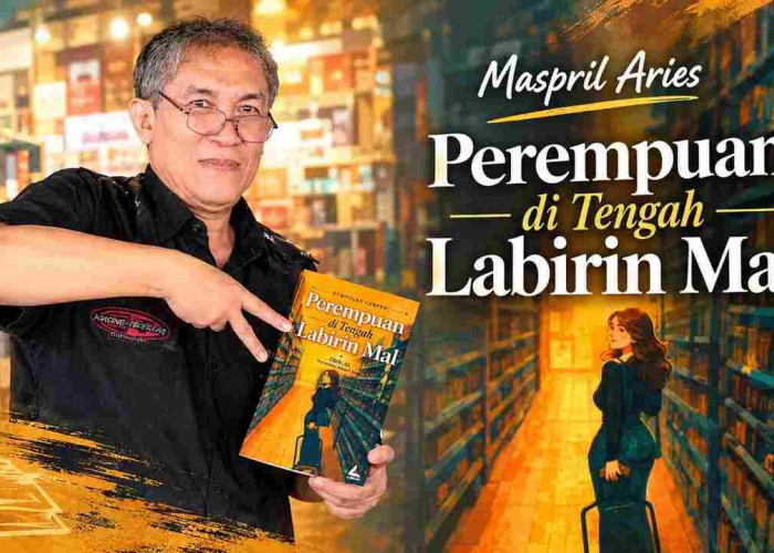 Perempuan di Tengah Labirin Mal, Buku Cerpen AI Pertama di Sumsel Hadir, Buka Babak Baru Sastra Digital