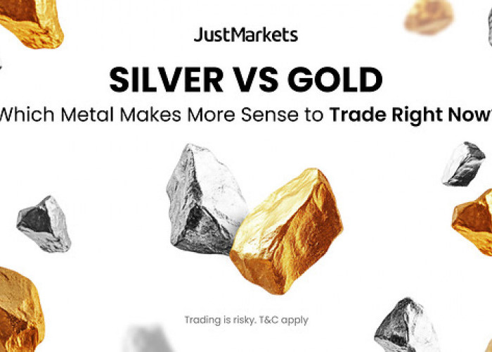 Emas vs Perak: Mana Logam yang Lebih Masuk Akal Buat Ditradingkan Saat Ini? Ini Kata JustMarkets!