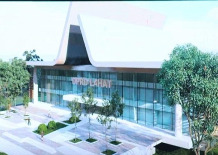 MANTAP, Gedung DPRD Lahat Dirancang Bergaya Modern Kontemporer, Ini Buktinya