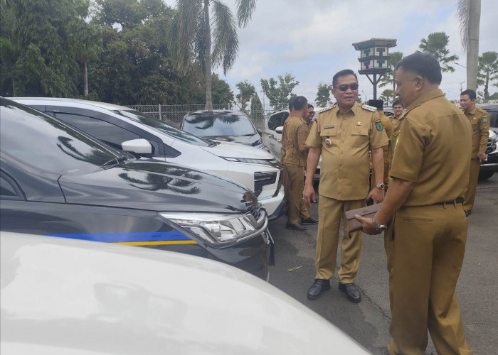 Cek Fisik Kendaraan Operasional Desa, Bupati Muba Temukan Kades Nakal Lakukan Hal Ini