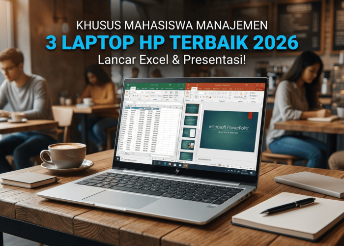 Andalan Tugas Kuliah dan Seminar: 3 Rekomendasi Laptop HP Terbaik untuk Mahasiswa Jurusan Manajemen