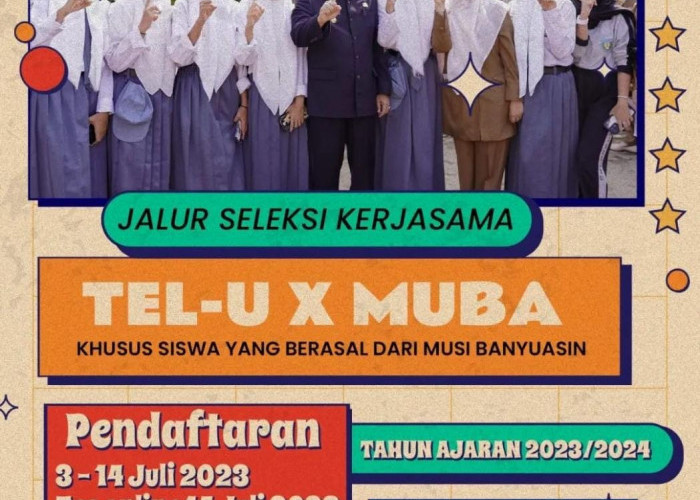 KABAR GEMBIRA! Ada Beasiswa dari Pj Bupati Muba, Kuotanya 50 Orang Jalur Mandiri dan Miskin Berprestasi