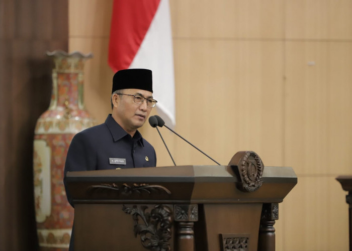 Pj Bupati Muba Sampaikan Rancangan KUPA dan PPAS-P RAPBD Perubahan TA 2022
