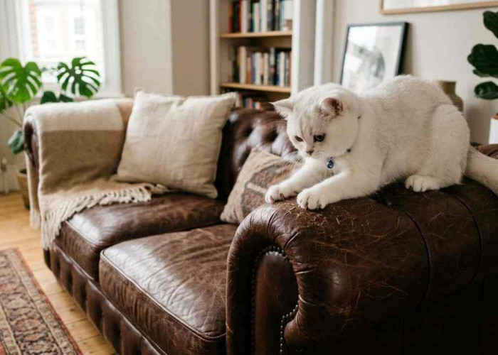 Sofa Aman, Anabul Nyaman! 7 Tips Jitu Mengatasi Kucing Suka Menggaruk