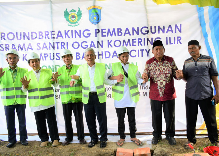 Bupati Iskandar Inisiasi Pembangunan Asrama Santri Asal OKI