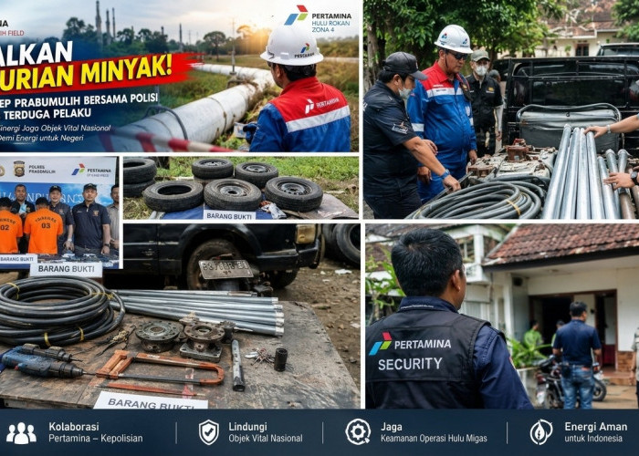 Pertamina EP Prabumulih Gagalkan Dugaan Sindikat Pencurian Minyak, 3 Terduga Pelaku Ditangkap