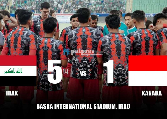 Skor Akhir 5-1, Timnas Indonesia Kalah Telak Lawan Irak di Laga Kedua Kualifikasi Piala Dunia 2026 Zona Asia 