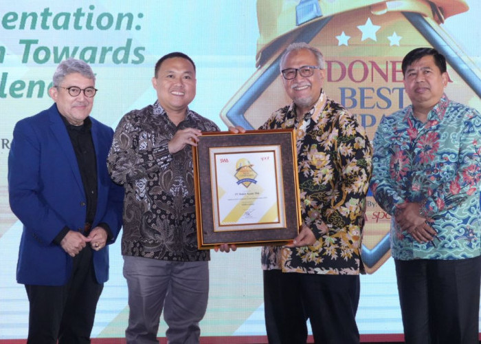 PTBA Raih Penghargaan Indonesia Best Companies in HSE Implementation 2024