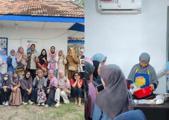 UMKM Ogan Ilir Siap Naik Kelas! Rumah BUMN Bongkar Strategi Bisnis, Peserta Belajar Bikin Bolu Pisang