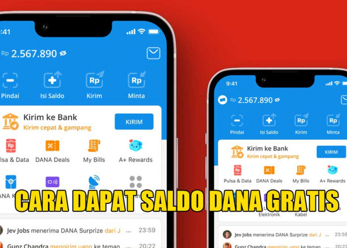 Nggak Perlu Modal, Ini Cara Dapat Saldo DANA Gratis yang Gampang Banget, Dijamin Cuan Langsung Ngalir Deras