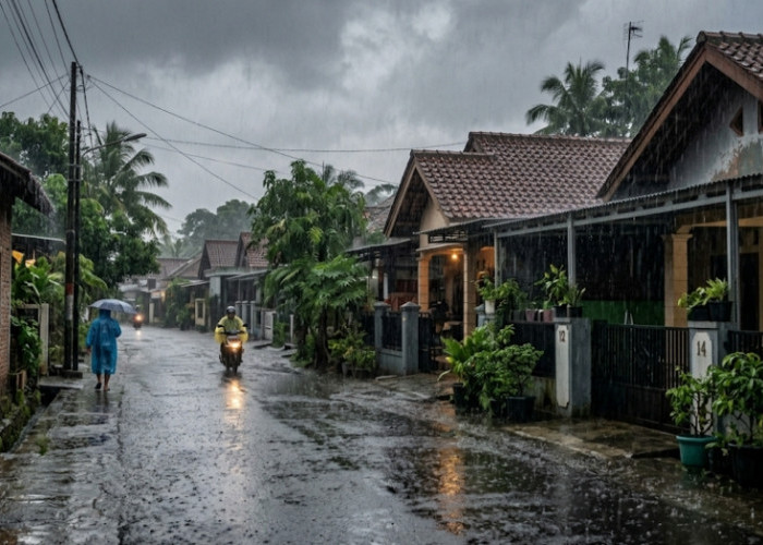 Hujan dan Petir Mengintai Sumatera Selatan Hari Ini, Simak Prakiraan Lengkapnya