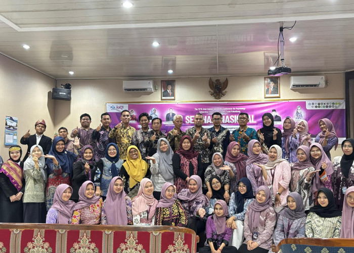 Lewat Call For Paper IIUCP 2025 Fakultas Psikologi UIN Palembang Gabungkan Psikologi dan Kearifan Lokal