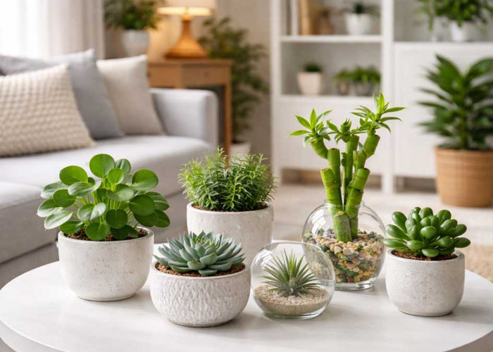 Interior Auto Cantik! 5 Tanaman Hias Mini Ini Hemat Tempat dan Mudah Dirawat