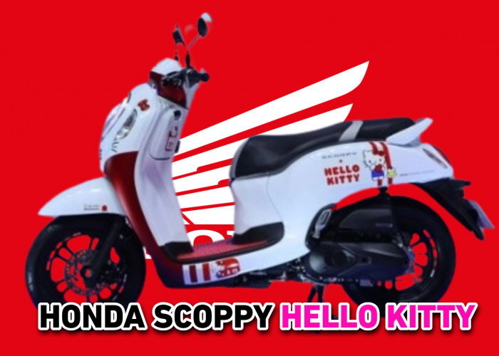 Buruan Gercep! Honda Scoppy Hello Kitty Spesial Edisi Dibandrol Harga Segini