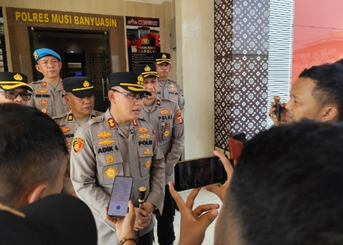 Hari Pertama Jabat Kapolres Muba, AKBP Adik Listiyono Ingatkan Perusahaan Aktif Pencegahan Karhutla