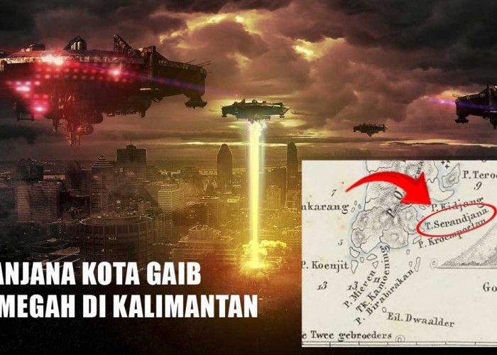 Saranjana Kota Gaib Nan Megah di Kalimantan, Benarkah Ada?