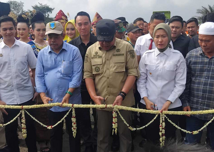 Lahat Bebas Debu! Peresmian Jalan Hauling Akhiri Penantian 18 Tahun Masyarakat Merapi Area