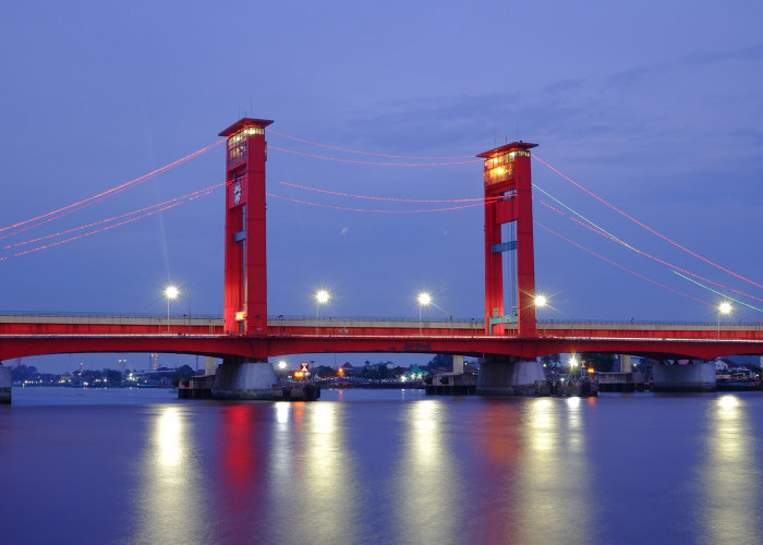 5 Tempat Makan Malam Favorit di Palembang dengan View Jembatan Ampera, Wajib ke Sini Bareng Pasangan