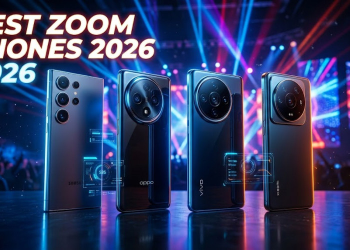 Zoom Jarak Jauh Tetap Tajam! Ini 4 HP dengan Kamera Telefoto Terbaik di Tahun 2026