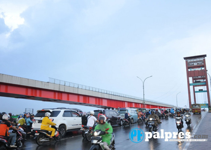 Pada Hari Ini, Minggu 23 April 2023: Kota Palembang Diprediksi Mengalami Hujan Ringan