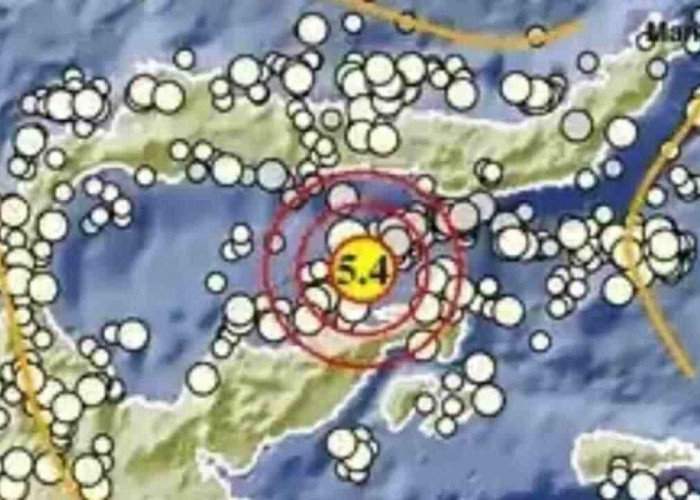 Gempa Magnitudo 5,4 Guncang Gorontalo Pagi Ini pada Kedalaman 64 Km, Tak Berpotensi Tsunami