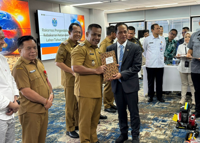 OKI Terima Bantuan Rp1,5 Miliar untuk Hadapi Karhutla 2026