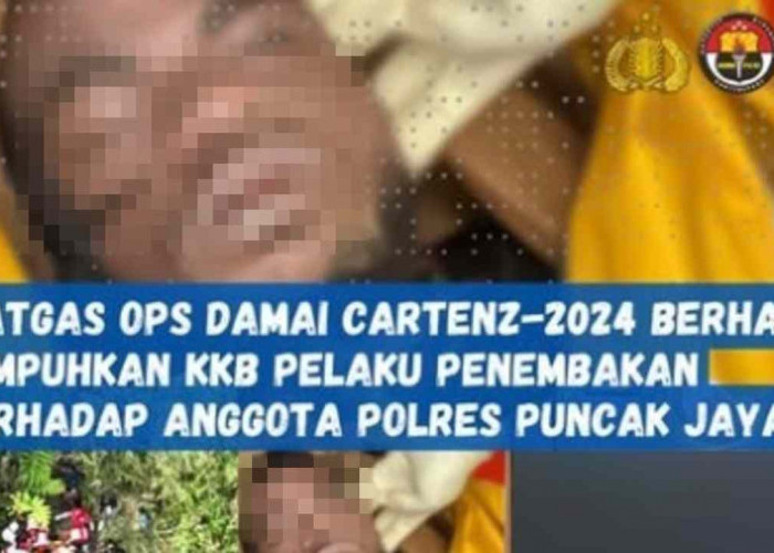 KKB Pelaku Penembakan Polisi di Puncak Jaya Berhasil Dilumpuhkan, Ini Tampang Tersangka