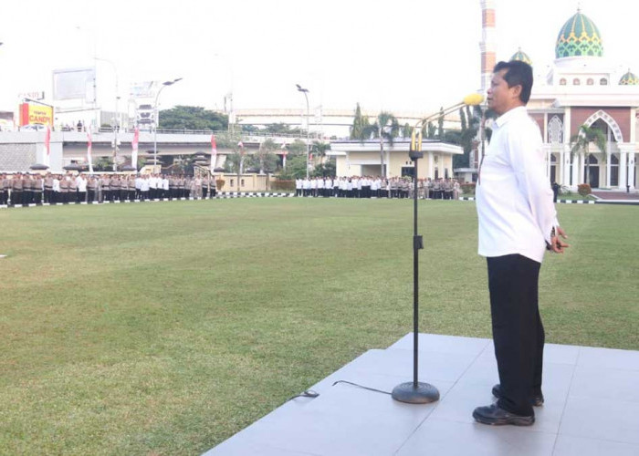 Dirintelkam Polda Sumsel Pimpin Apel Pagi, Tekankan Profesionalisme dan Bijak Menyikapi Isu Publik