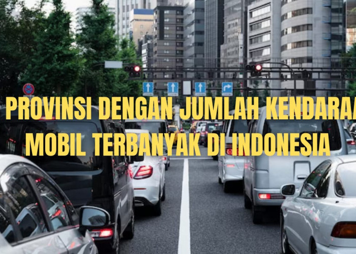 Juaranya Bukan Jakarta, Ini 10 Provinsi dengan Jumlah Mobil Terbanyak di Indonesia, Ada Sumsel?