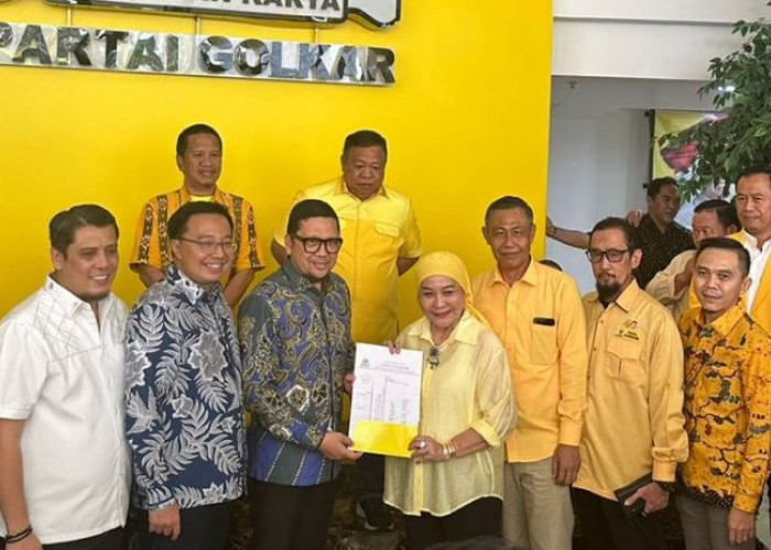 Final! Partai Golkar Resmi Usung Hj Lucianty-Syafarudin di Pilkada Muba 2024