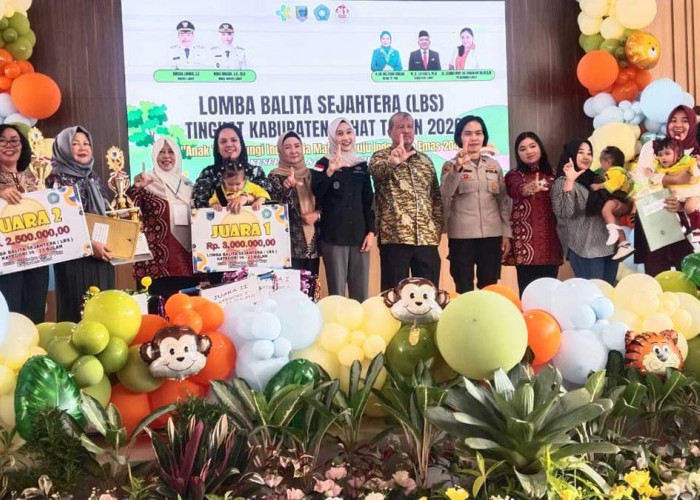 70 Balita Unjuk Kebolehan di LBS Kabupaten Lahat, Ternyata Ini Tujuan Utamanya bagi Generasi Masa Depan