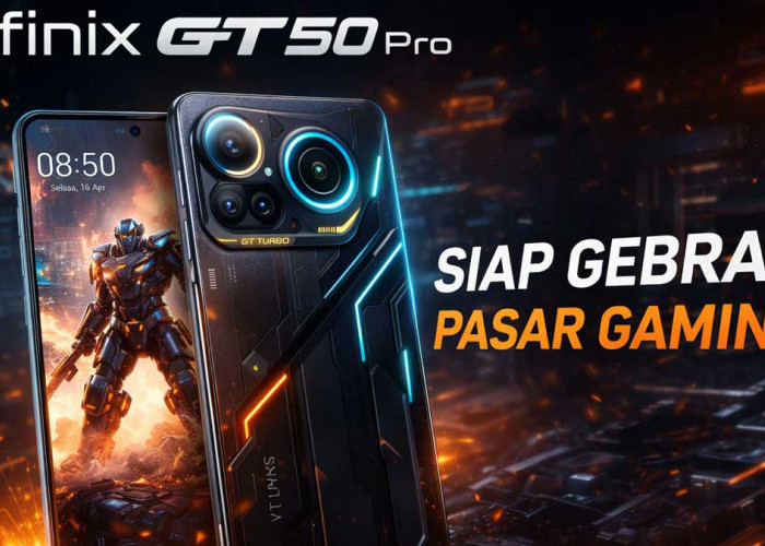 Infinix GT 50 Pro Siap Rajai HP Gaming 5 Jutaan dengan Dimensity 8400 Ultimate