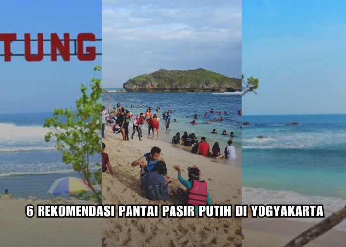 6 Rekomendasi Pantai Pasir Putih di Yogyakarta yang Panoramanya Eksotis, Liburan Akhir Tahun Semakin Berkesan