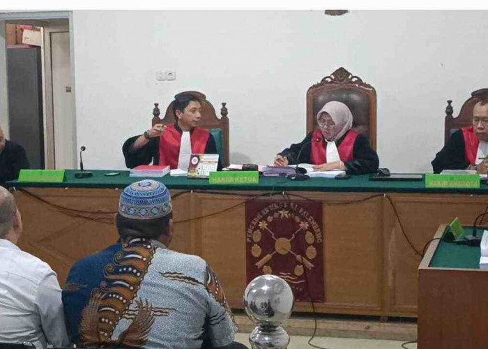 Kasus Dana Hibah PMI OKU Timur, 2 Terdakwa  Dituntut Penjara 1 Tahun 2 Bulan