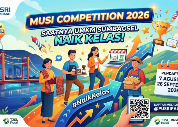 Saatnya UMKM Sumbagsel Naik Kelas! MUSI Competition 2026 dari Pusri Palembang Resmi Dibuka