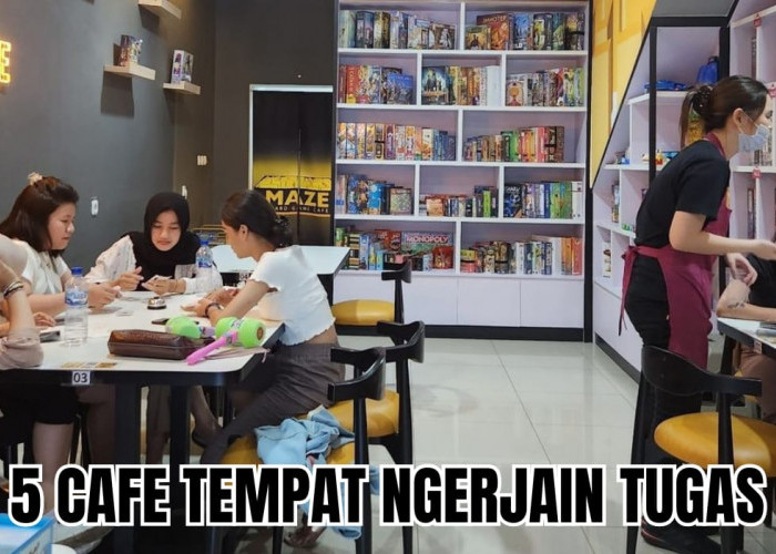 5 Cafe untuk Belajar di Palembang, Belajar Tenang Suasananya Nyaman 