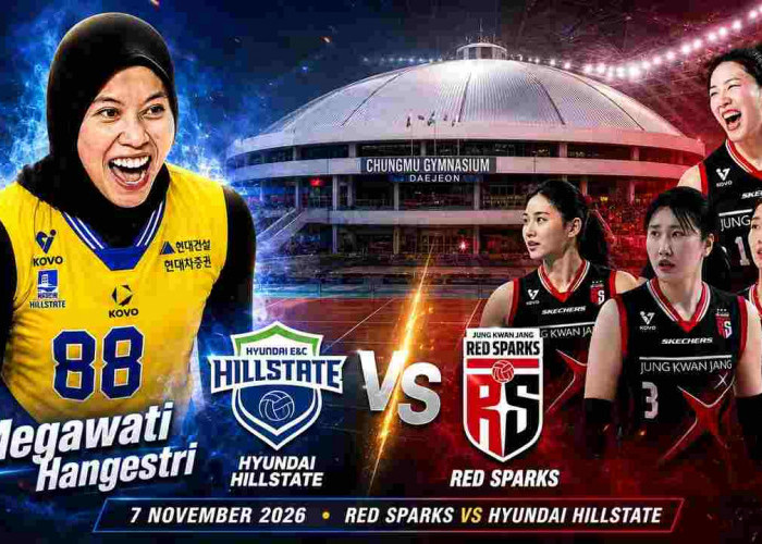Nostalgia 2 Musim, 7 November 2026 Megawati Hangestri Datang untuk Taklukkan Red Sparks