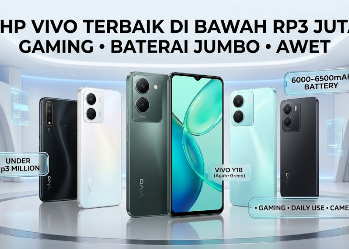 Budget Pas-Pasan Dapat HP Spek Dewa! Ini 5 Rekomendasi HP Vivo Terbaik di Bawah 3 Juta untuk 2026