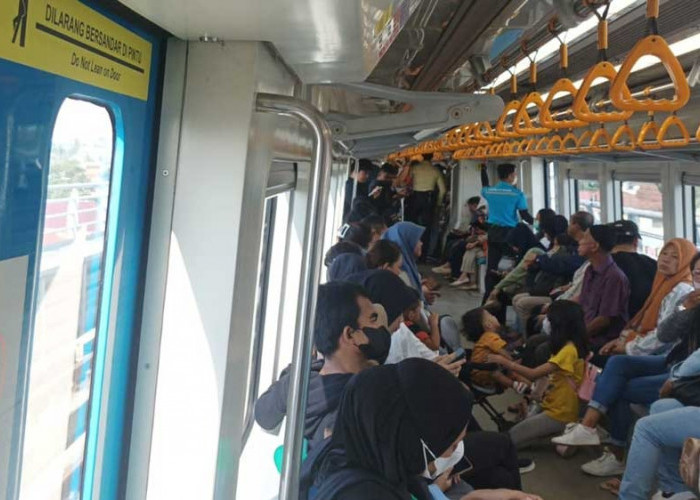 6 Tahun Beroperasi, LRT Sumsel Sudah Angkut 15 Juta Penumpang, Ini 5 Stasiun yang Paling Ramai
